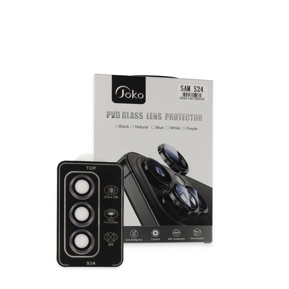 Joko Samsung Galaxy S24 Pvd Metal Kamera Lens - Derin Mor