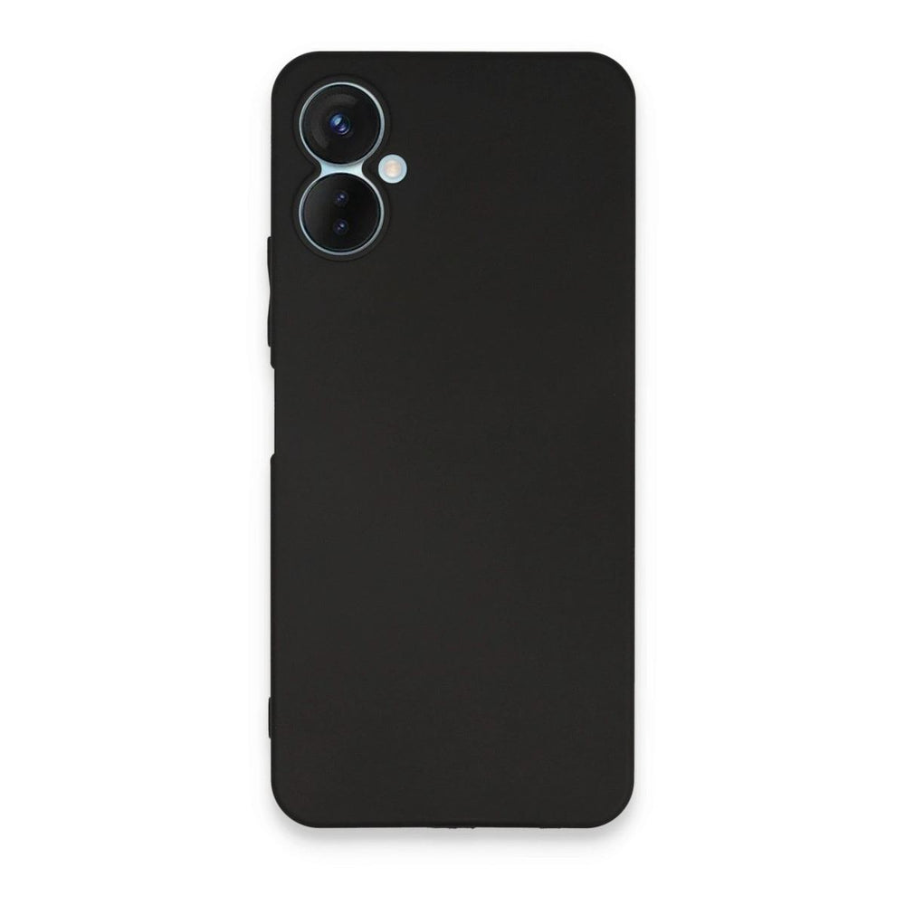 Tecno Spark 9 Pro Kılıf First Silikon - Siyah