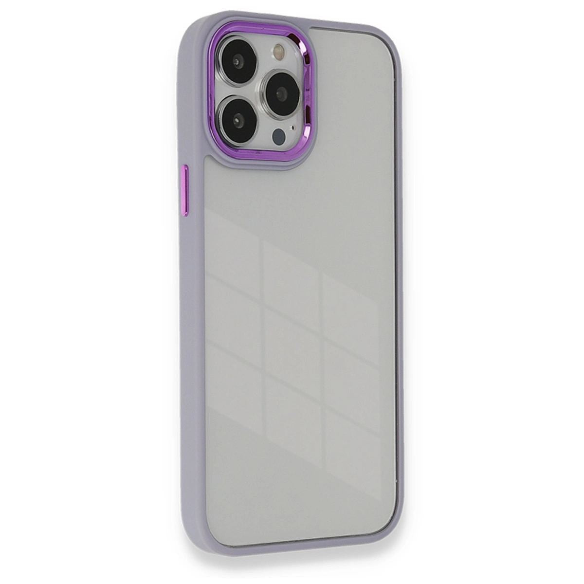 Apple İphone 13 Pro Kılıf Dora Kapak - Lila