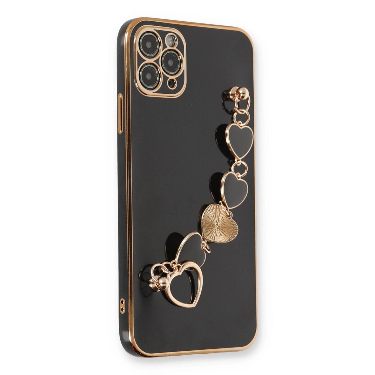 Apple İphone 11 Pro Max Kılıf Esila Silikon - Siyah