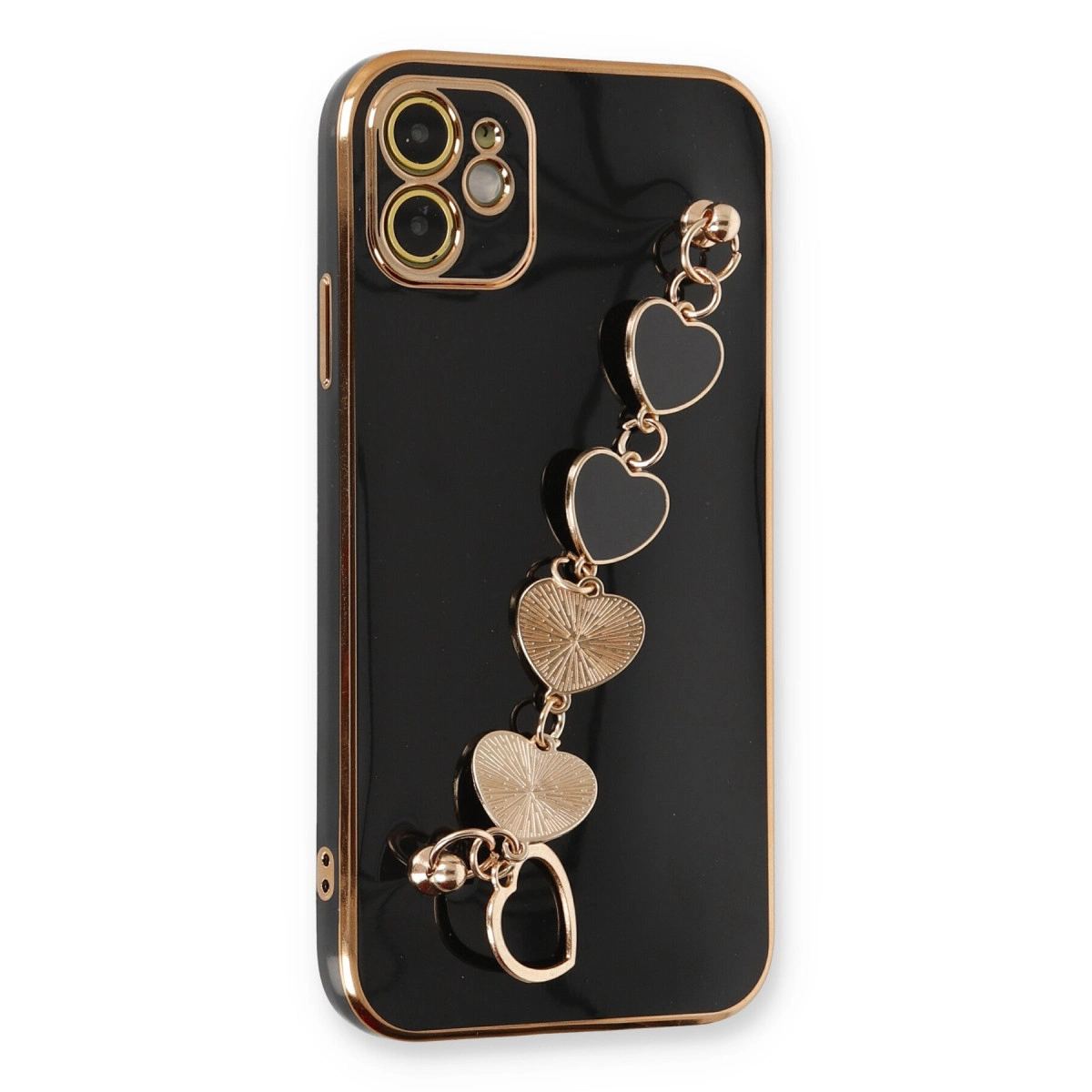 Apple İphone 12 Kılıf Esila Silikon - Siyah