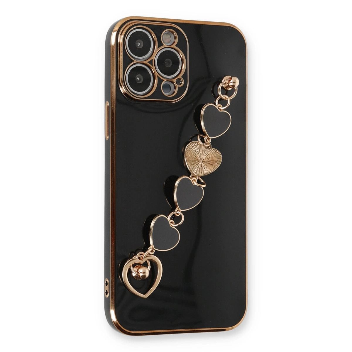 Apple İphone 13 Pro Kılıf Esila Silikon - Siyah