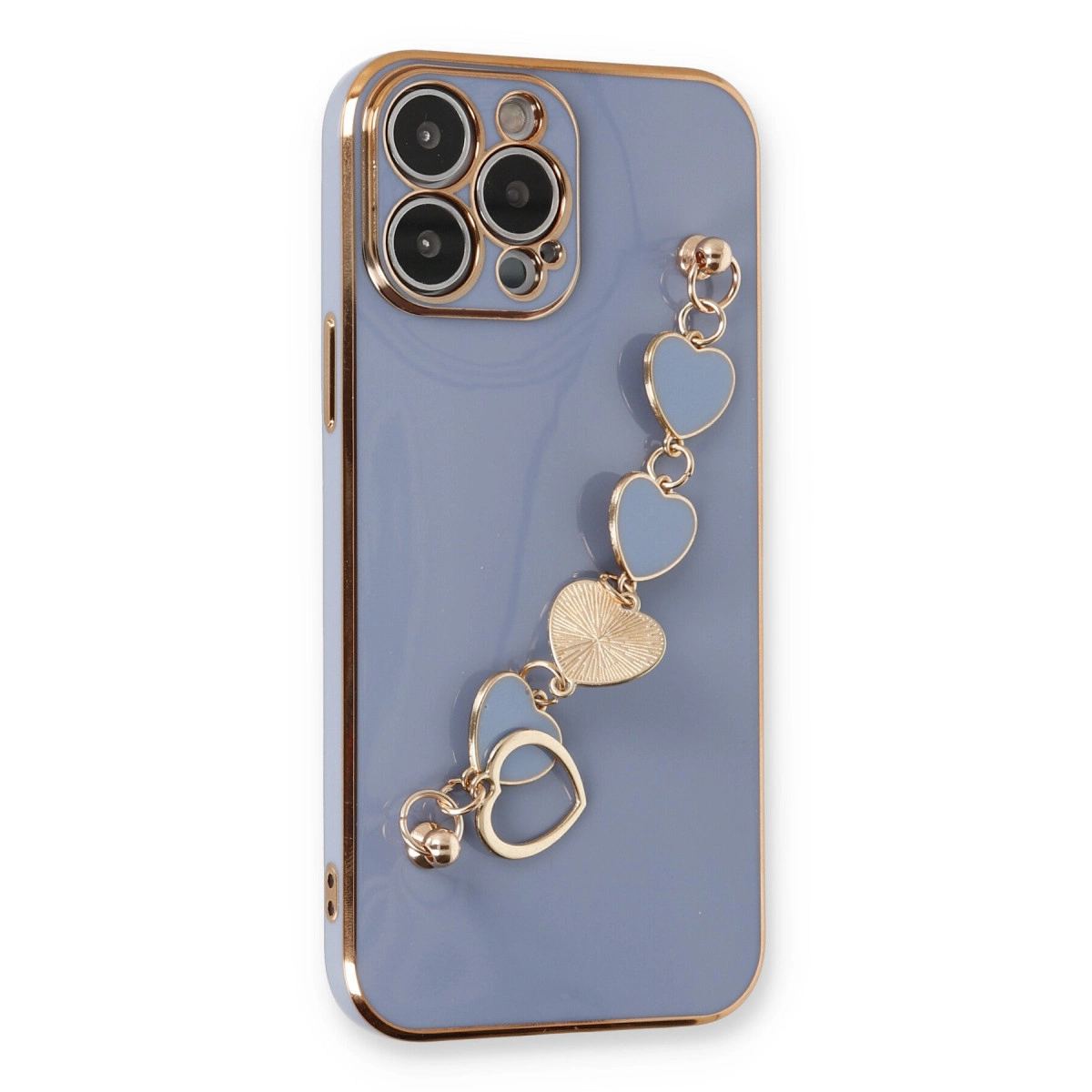 Apple İphone 13 Pro Max Kılıf Esila Silikon - Gri