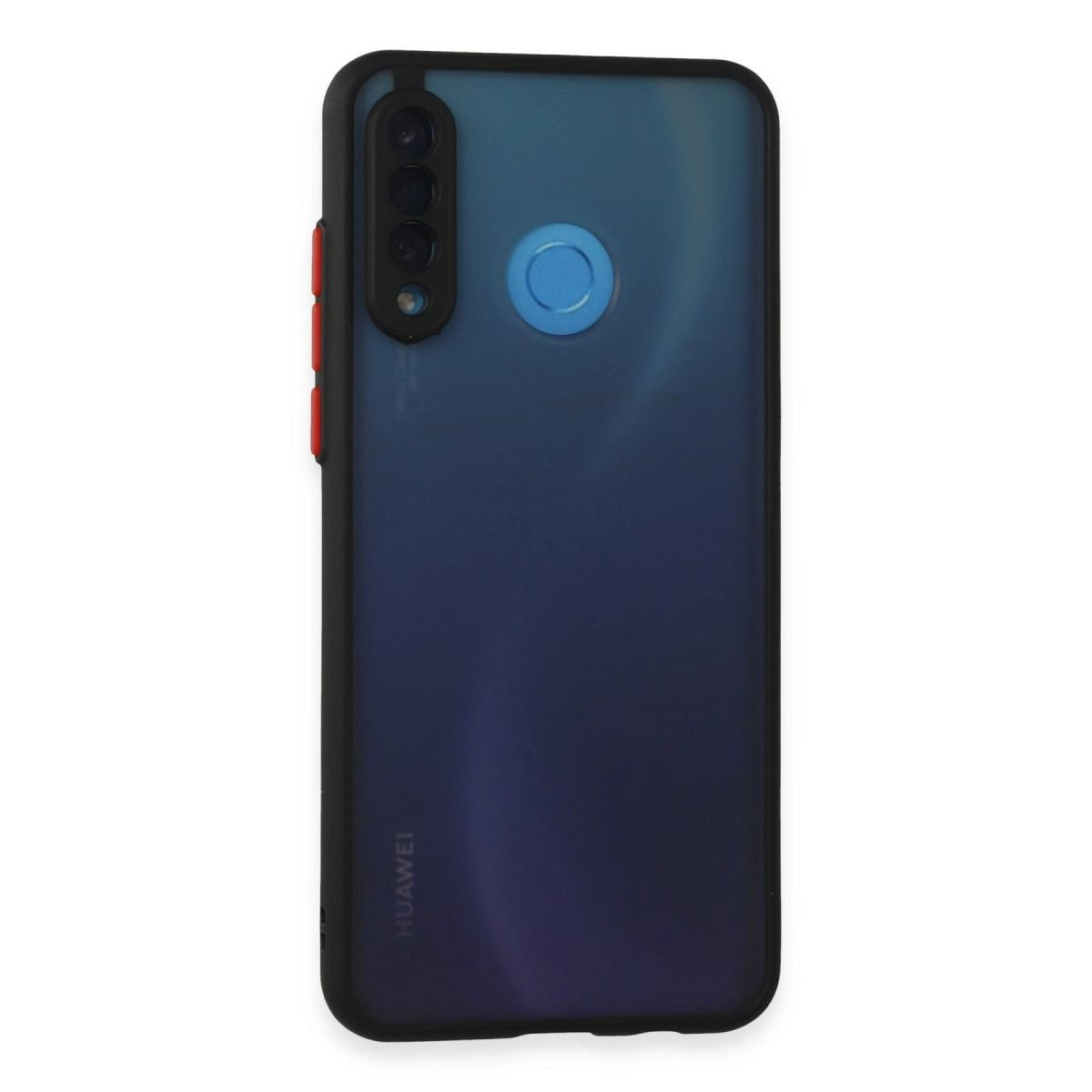 Huawei P30 Lite Kılıf Montreal Silikon Kapak - Siyah