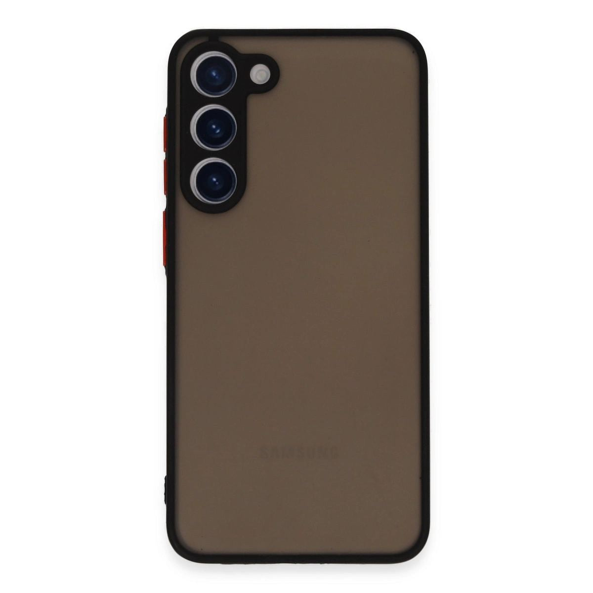 Samsung Galaxy S23 Plus Kılıf Montreal Silikon Kapak - Siyah