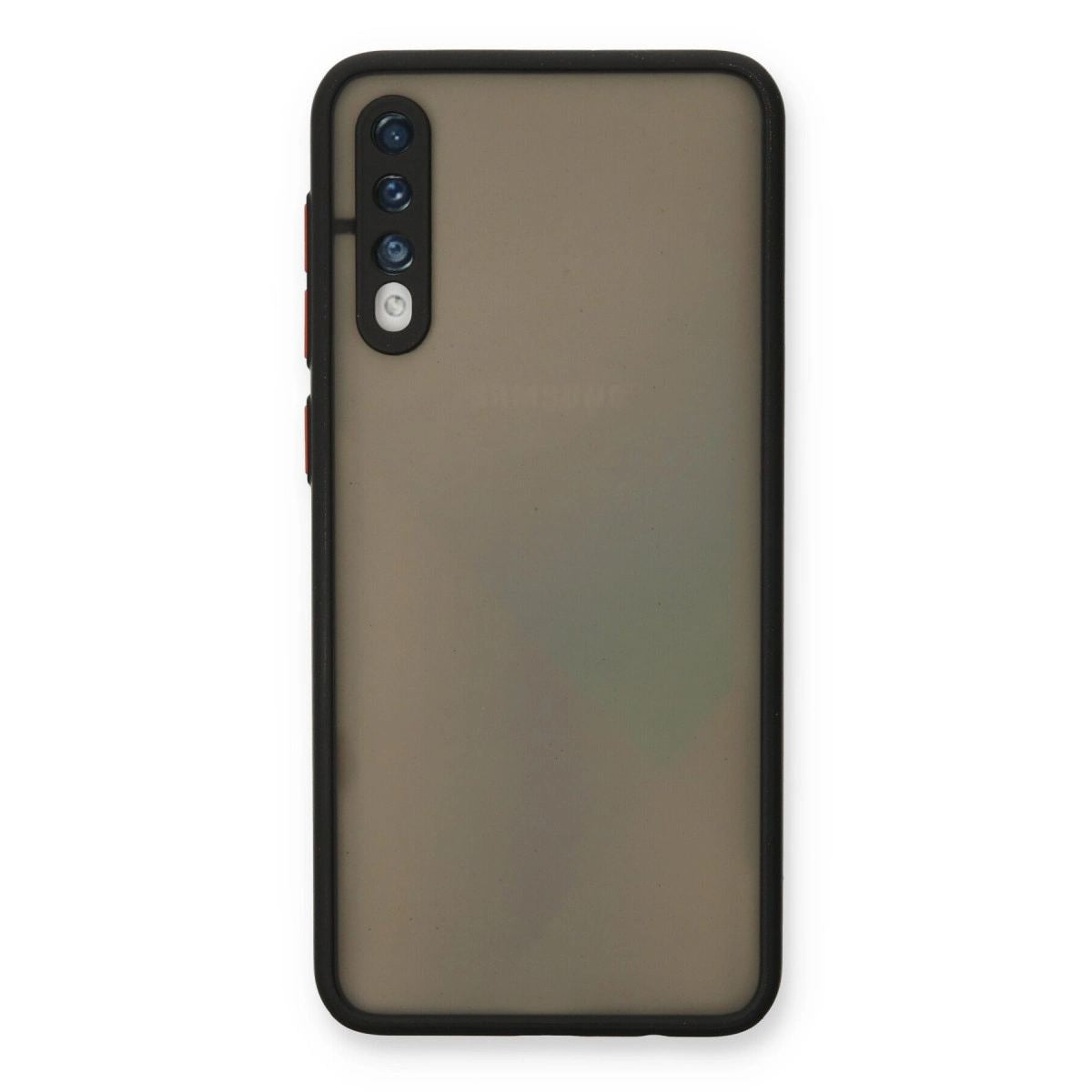 Samsung Galaxy A30s Kılıf Montreal Silikon Kapak - Siyah