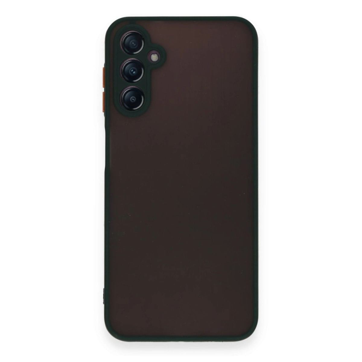 Samsung Galaxy A15 4g Kılıf Montreal Silikon Kapak - Yeşil