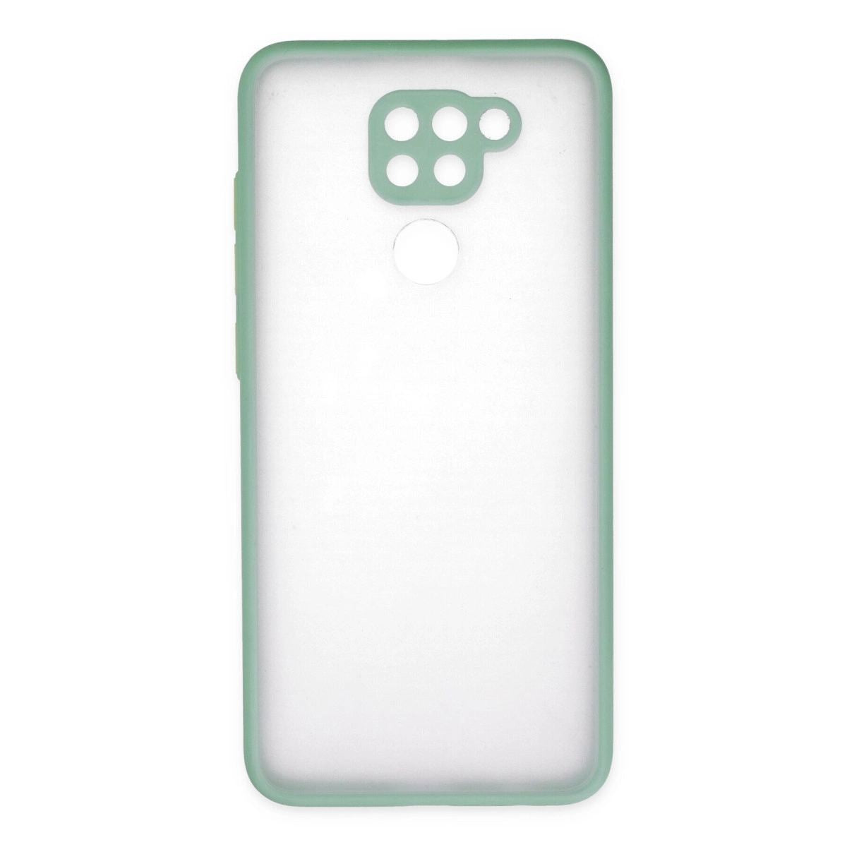 Xiaomi Redmi Note 9 Kılıf Montreal Silikon Kapak - Turkuaz