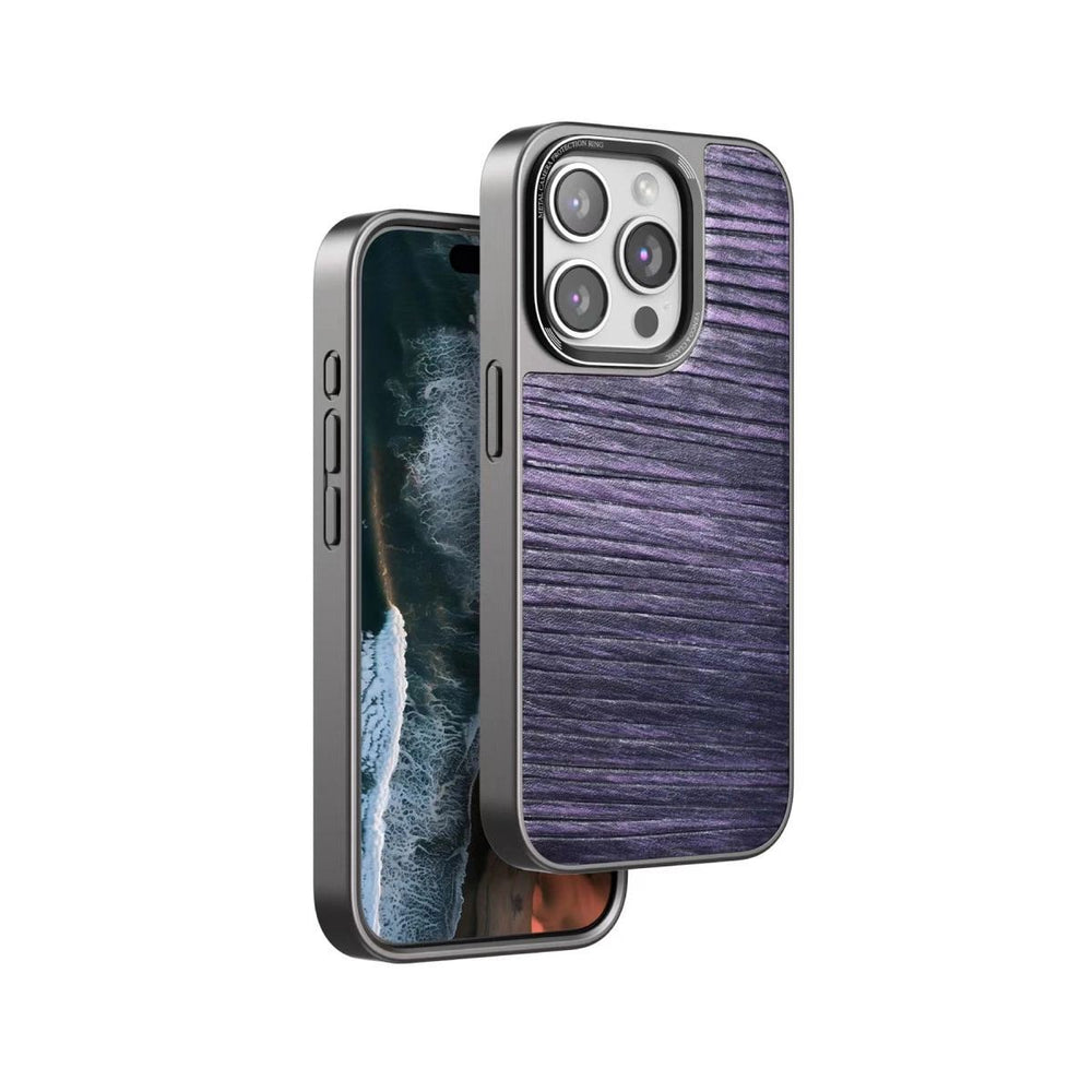 Venco Apple İphone 15 Pro Max Wave Kapak - Derin Mor