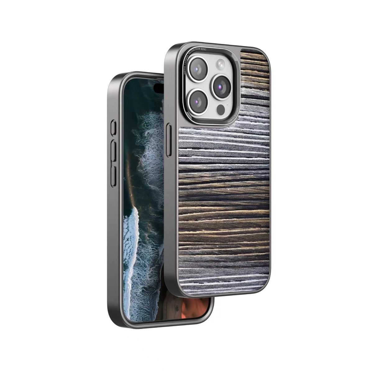 Venco Apple İphone 15 Pro Max Wave Kapak - Sarı