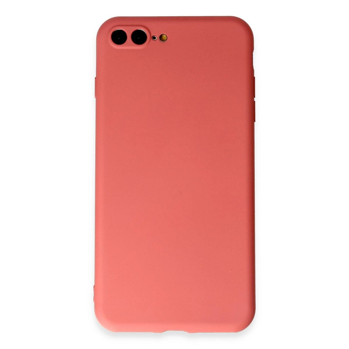 Apple İphone 7 Plus Kılıf First Silikon - Kiremit