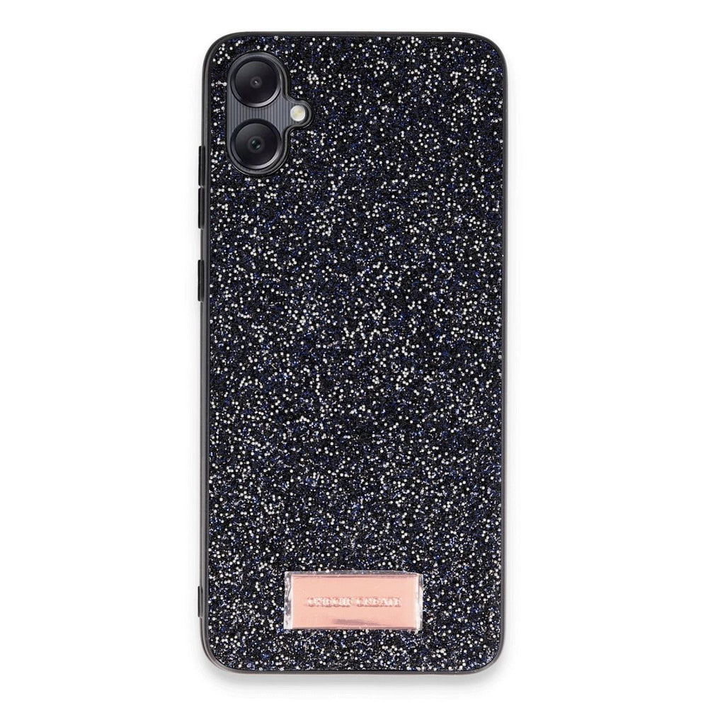 Onegif Samsung Galaxy A05 Bright Simli Kapak - Siyah