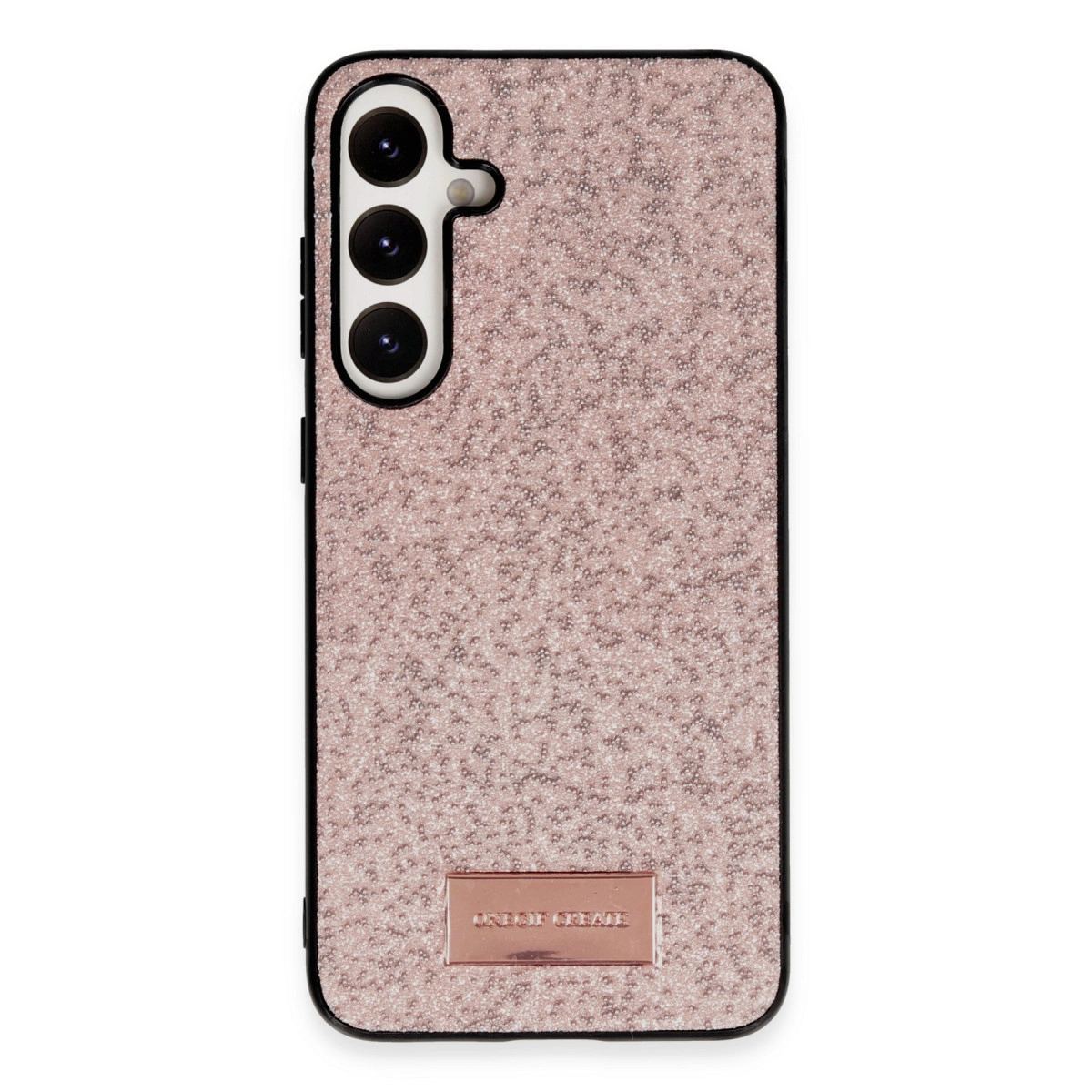 Onegif Samsung Galaxy A05s Bright Simli Kapak - Pembe