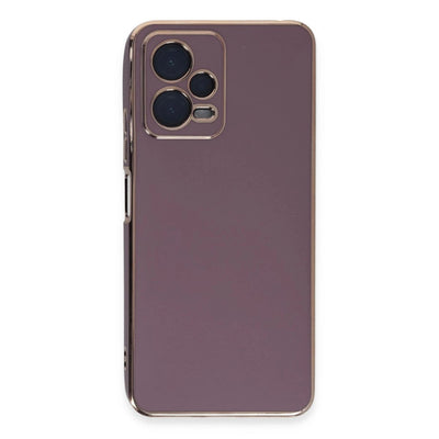 Xiaomi Poco X5 5g Kılıf Volet Silikon - Mor