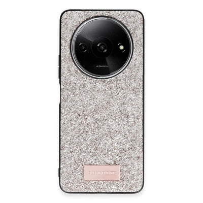 Onegif Xiaomi Redmi A3 4g Bright Simli Kapak - Gold