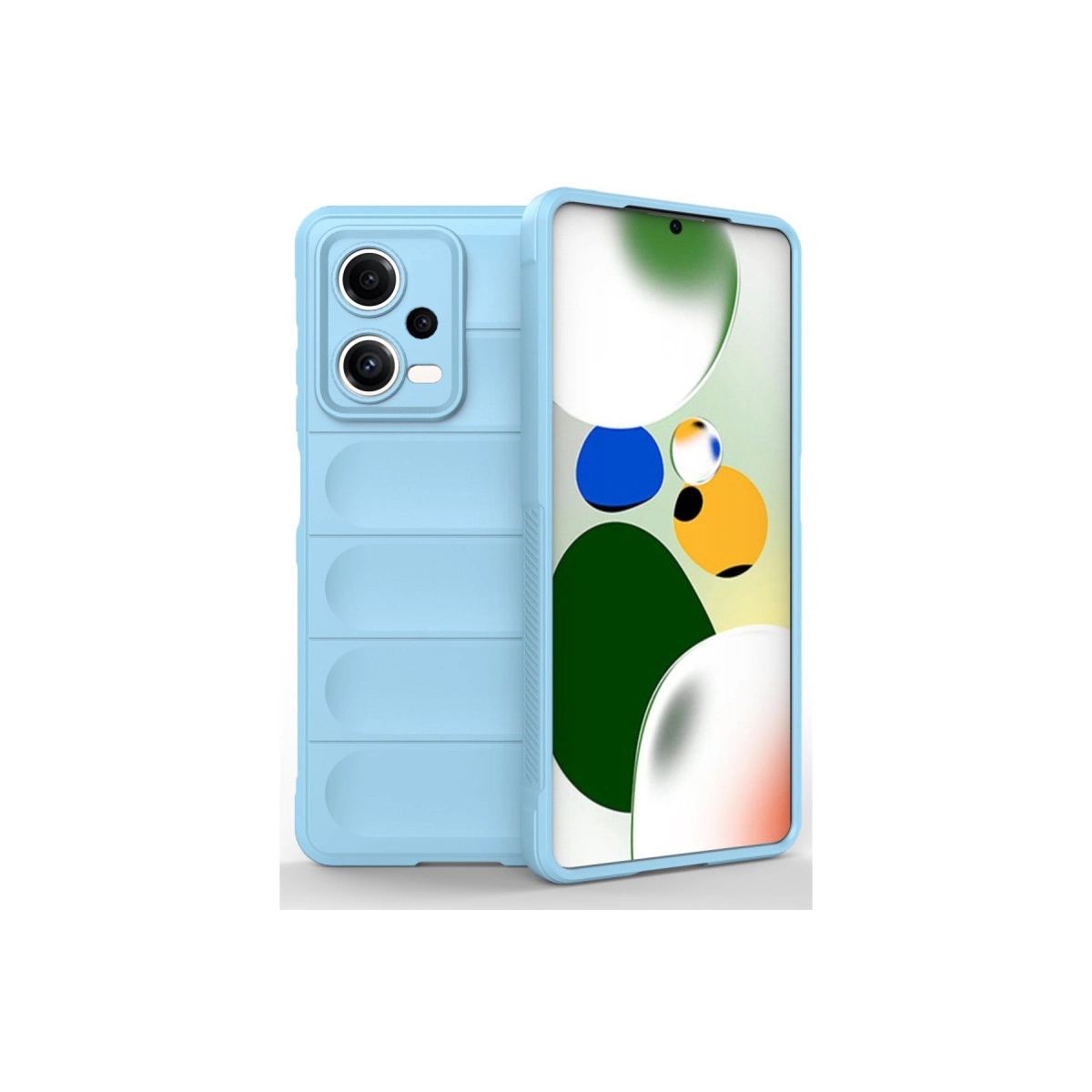 Xiaomi Poco X5 5g Kılıf Optimum Silikon - Sky Blue