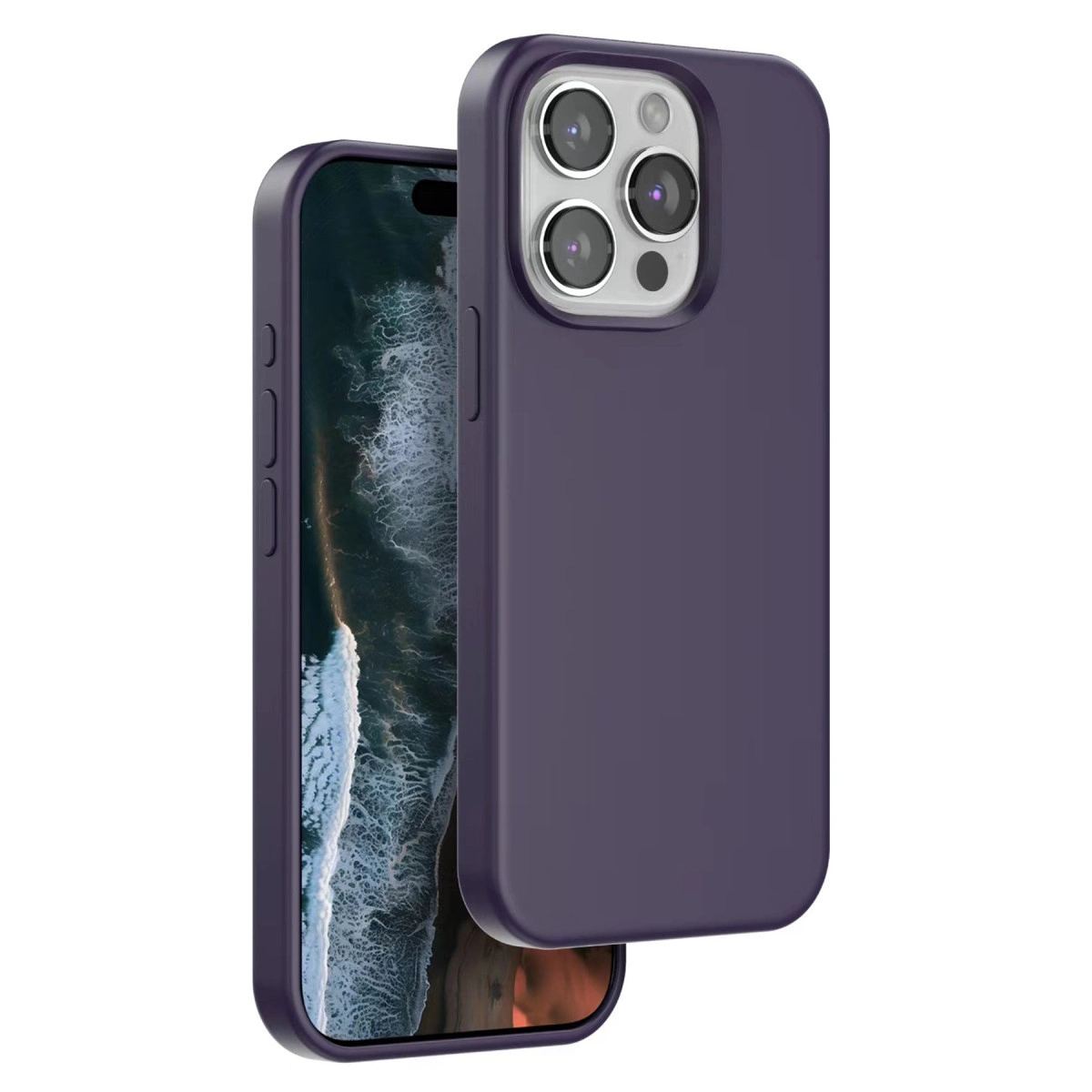 Venco Apple İphone 15 Pro Max Home Magsafe Kapak - Derin Mor