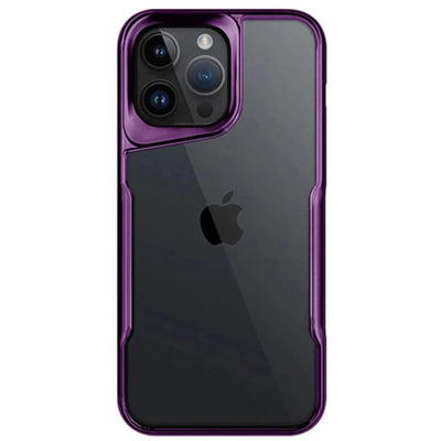 Apple İphone 14 Pro Max Kılıf Boyi Silikon Kapak - Derin Mor