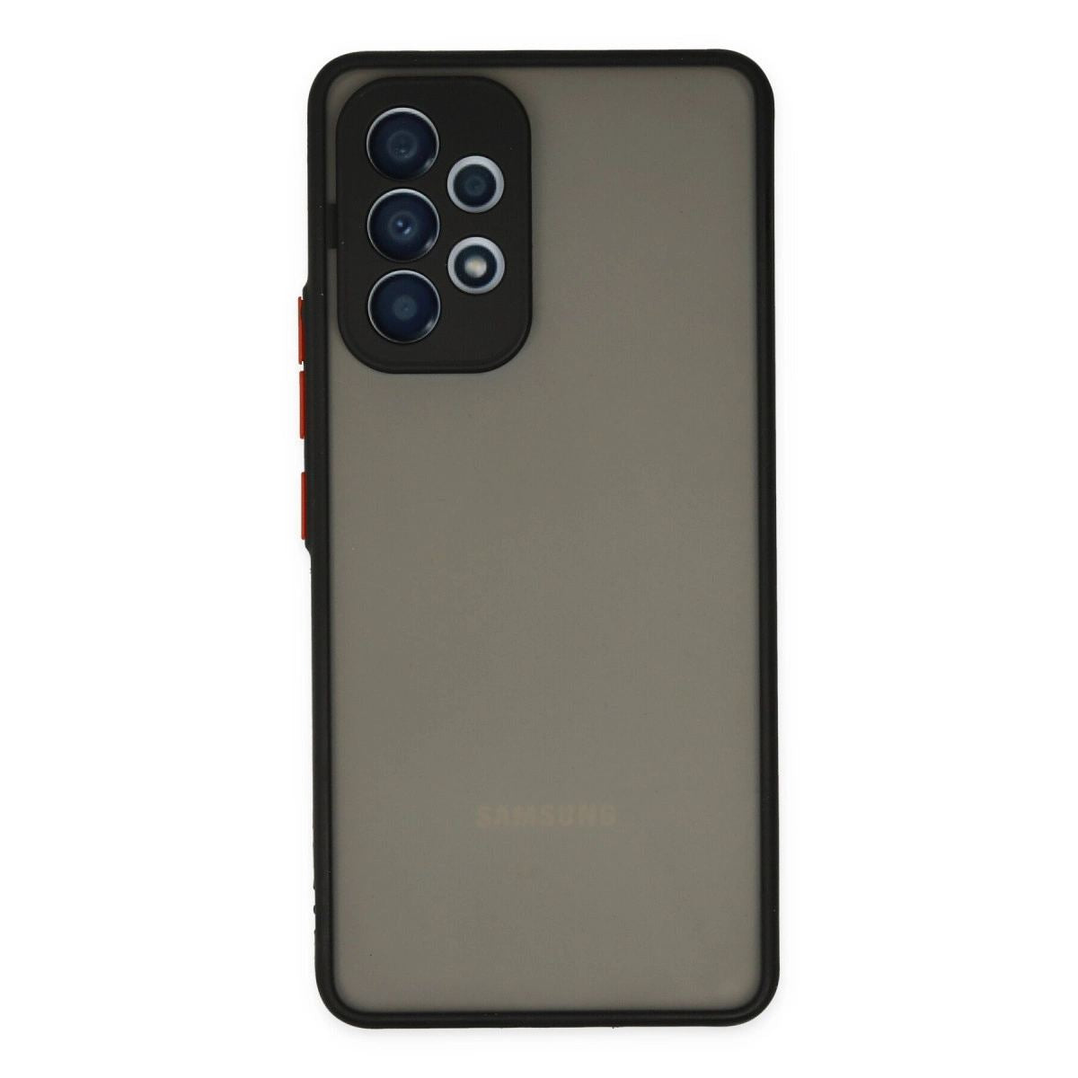 Samsung Galaxy A33 5g Kılıf Montreal Silikon Kapak - Siyah