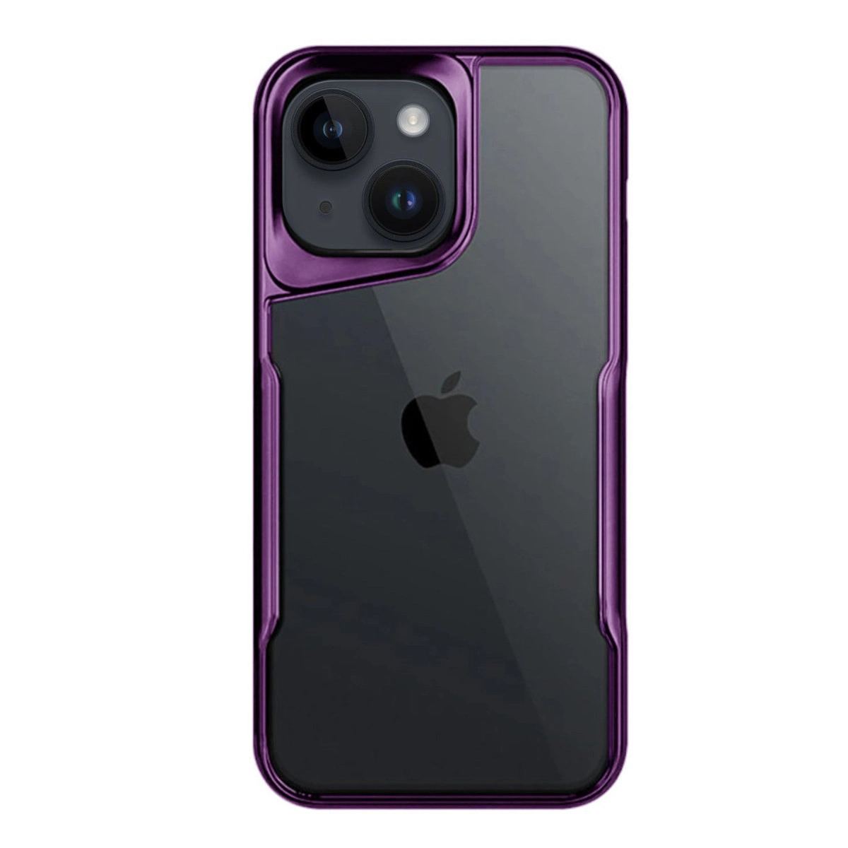Apple İphone 15 Kılıf Boyi Silikon Kapak - Derin Mor