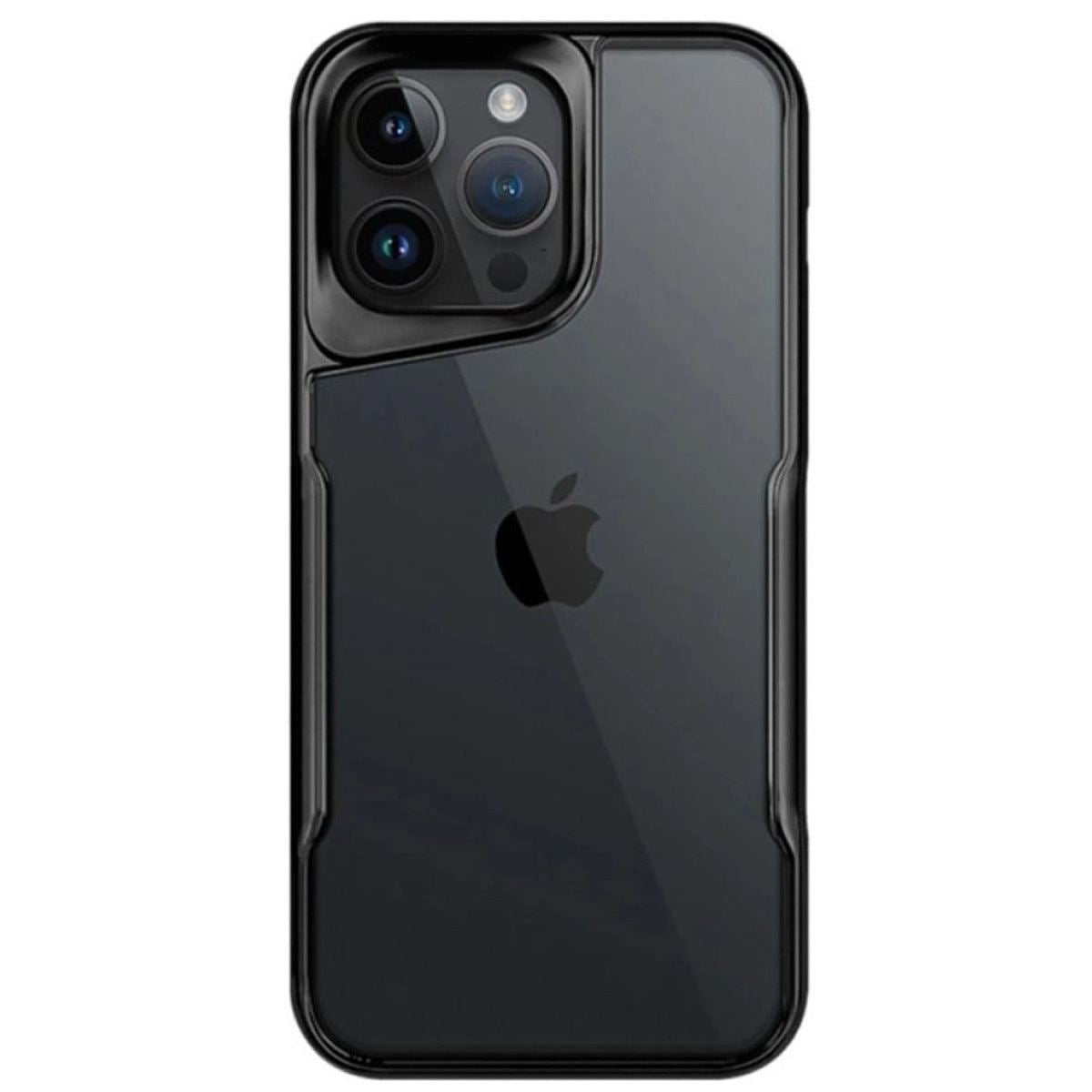 Apple İphone 15 Pro Max Kılıf Boyi Silikon Kapak - Siyah