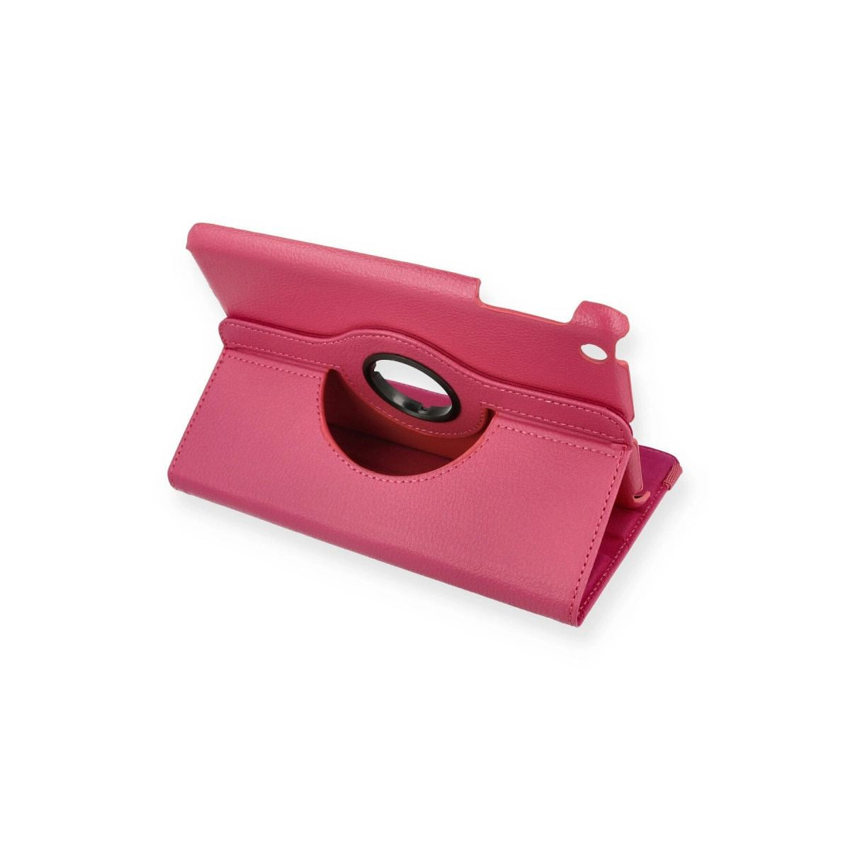 Apple İpad Mini 1 Kılıf 360 Tablet Deri Kılıf - Pembe