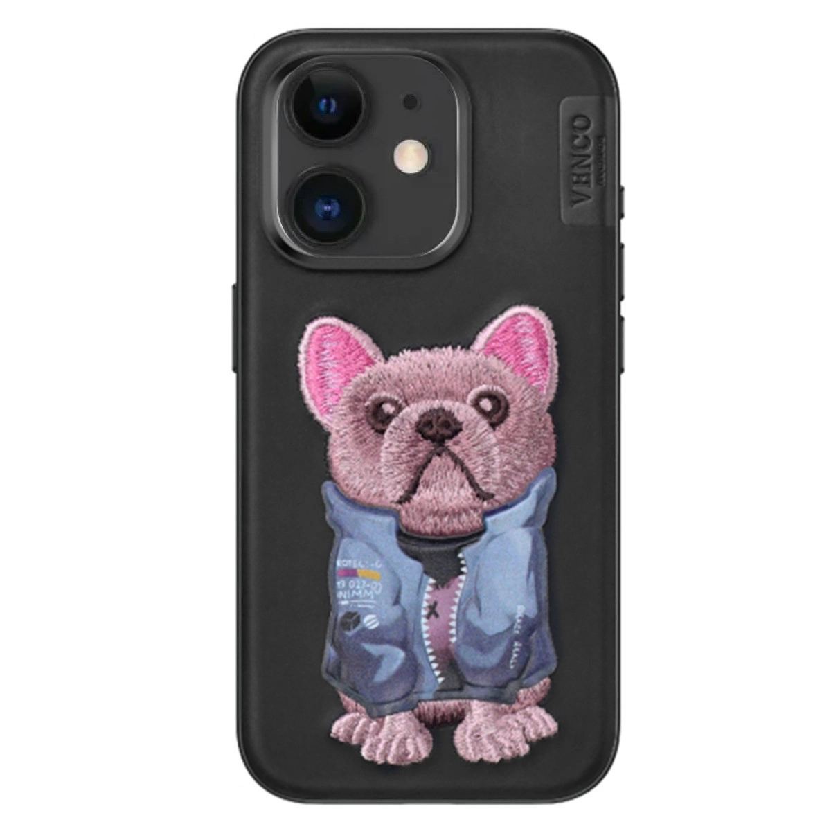 Venco Apple İphone 11 Cute Desenli Kapak - Siyah