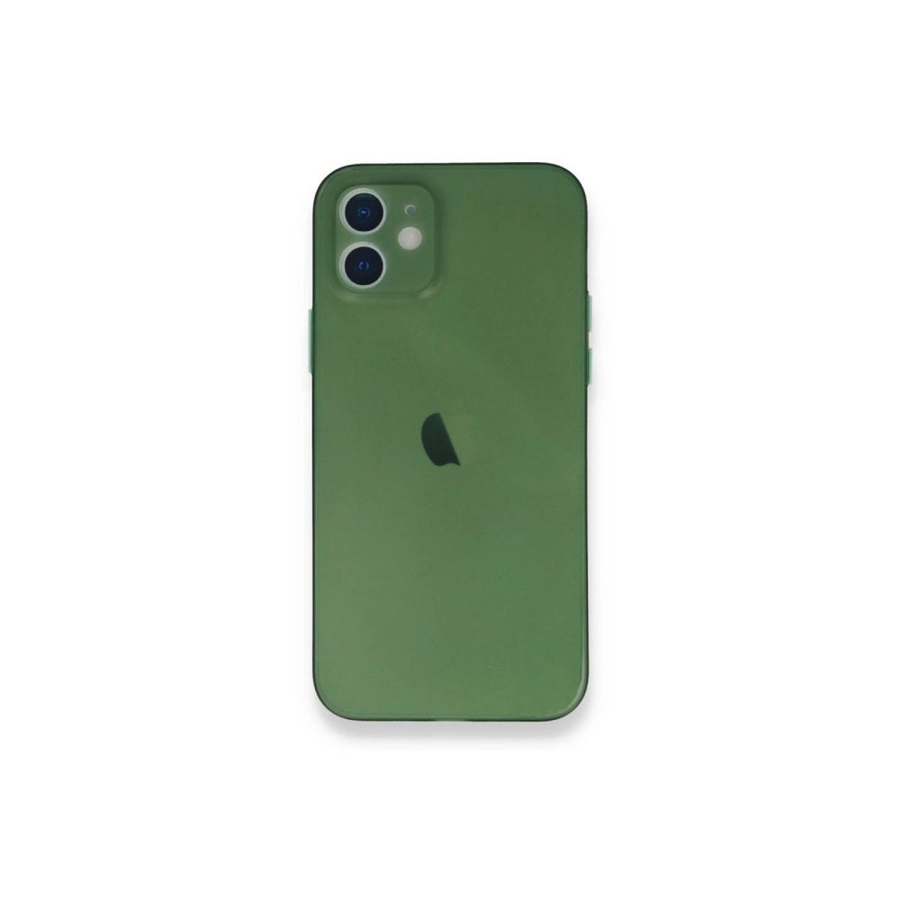 Apple İphone 12 Mini Kılıf Pp Ultra İnce Kapak - Yeşil