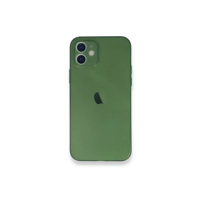 Apple İphone 12 Mini Kılıf Pp Ultra İnce Kapak - Yeşil