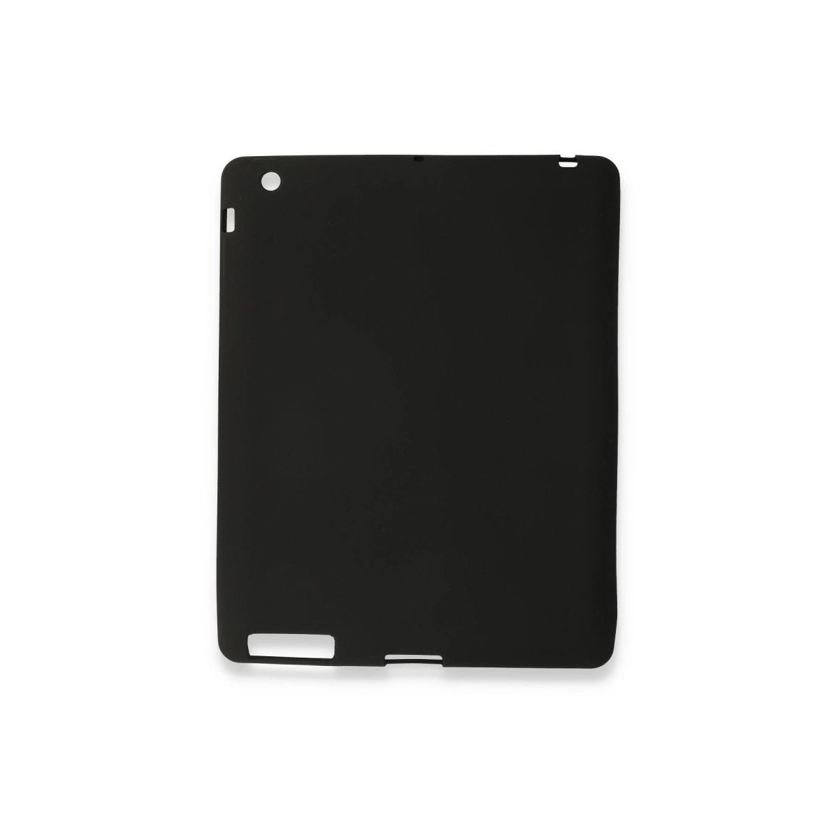 Apple İpad 4 9.7 Kılıf Evo Tablet Silikon - Siyah