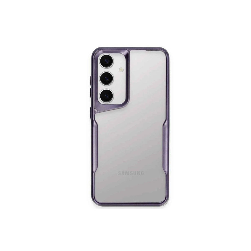 Samsung Galaxy A24 4g Kılıf Boyi Silikon Kapak - Derin Mor