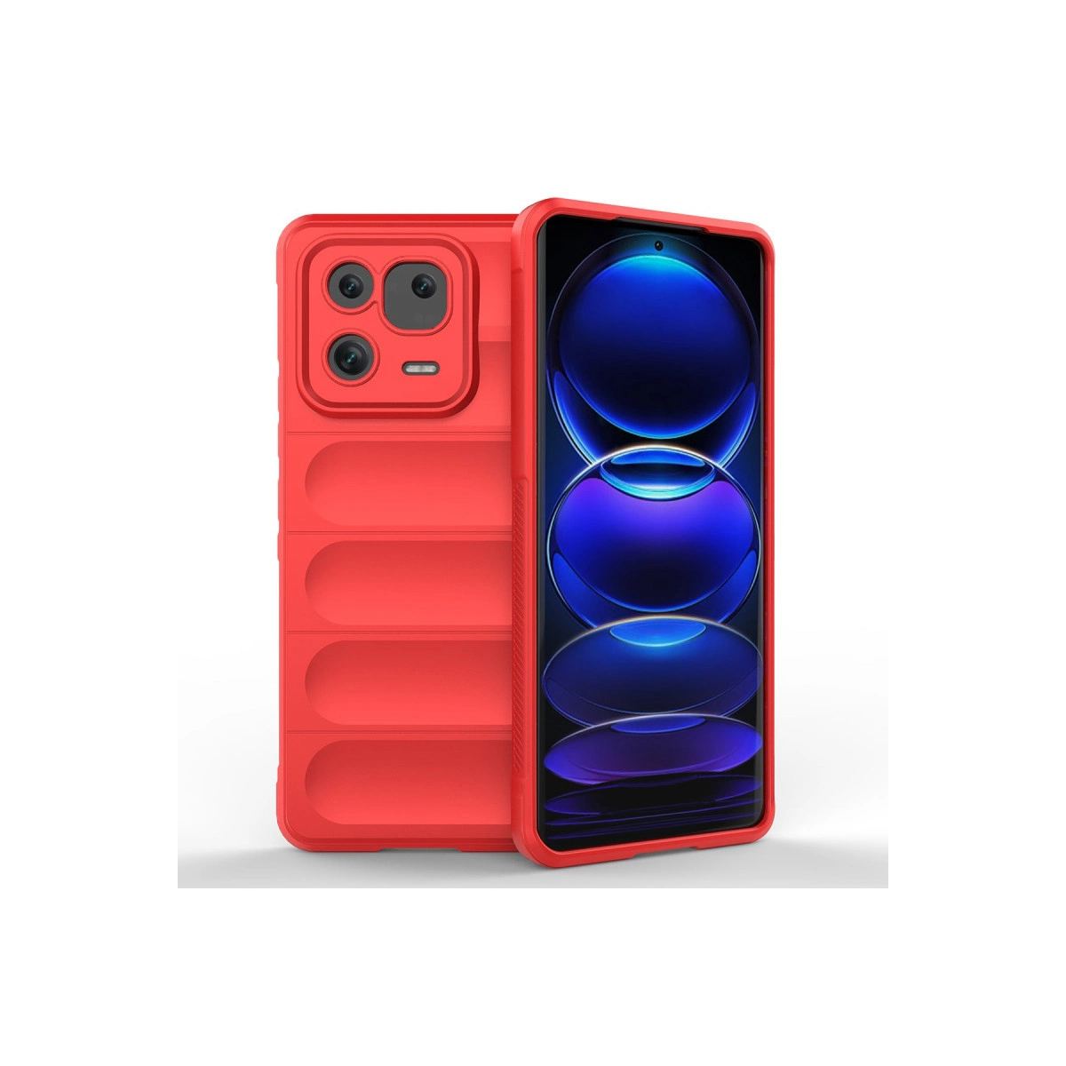Xiaomi Mi 13 Kılıf Optimum Silikon - Kırmızı