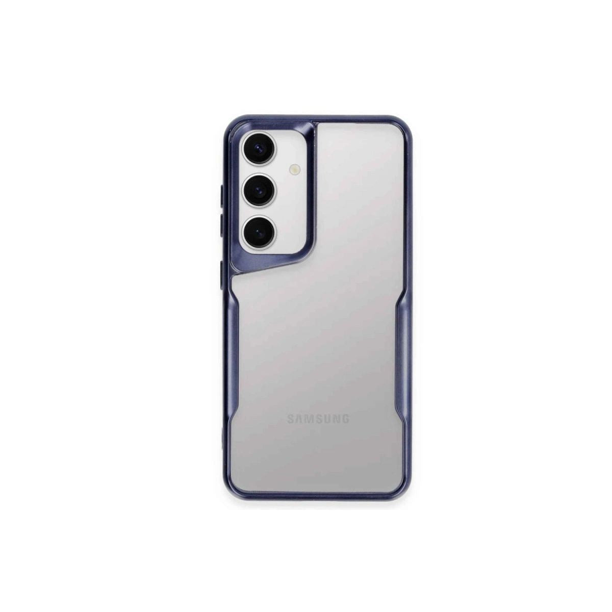 Samsung Galaxy A25 5g Kılıf Boyi Silikon Kapak - Lacivert
