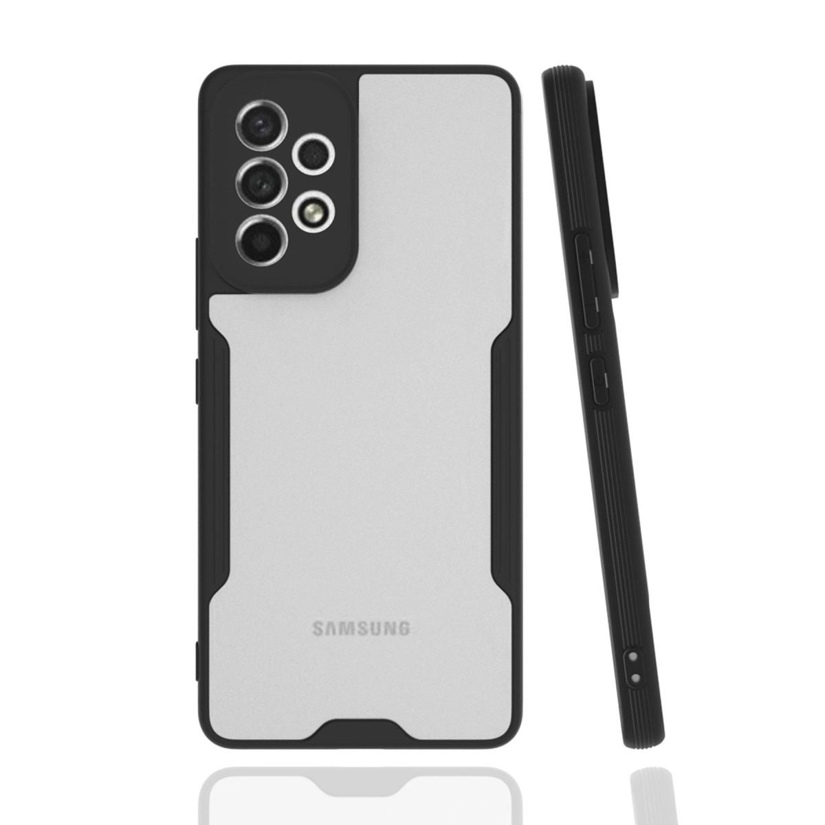 Samsung Galaxy A53 5g Kılıf Platin Silikon - Siyah