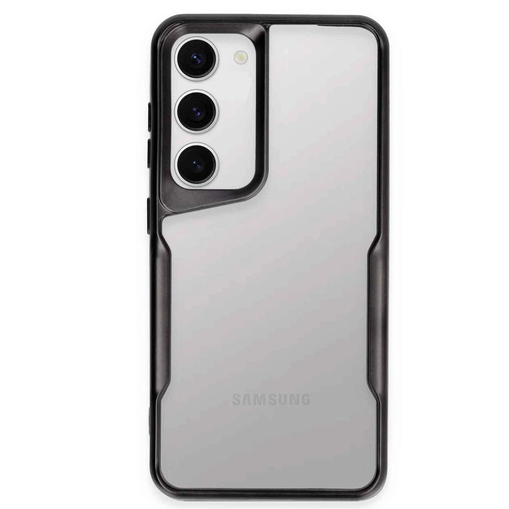 Samsung Galaxy S23 Kılıf Boyi Silikon Kapak - Siyah
