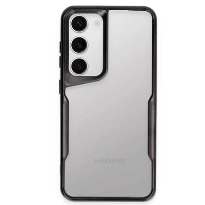 Samsung Galaxy S23 Kılıf Boyi Silikon Kapak - Siyah