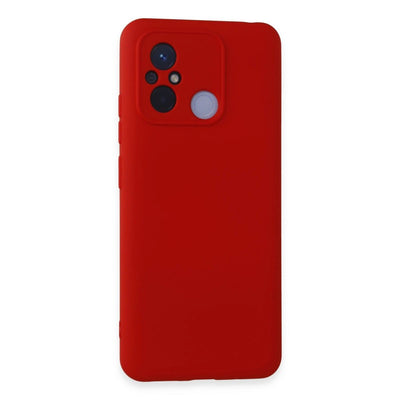 Xiaomi Redmi 12c Kılıf Nano İçi Kadife Silikon - Kırmızı