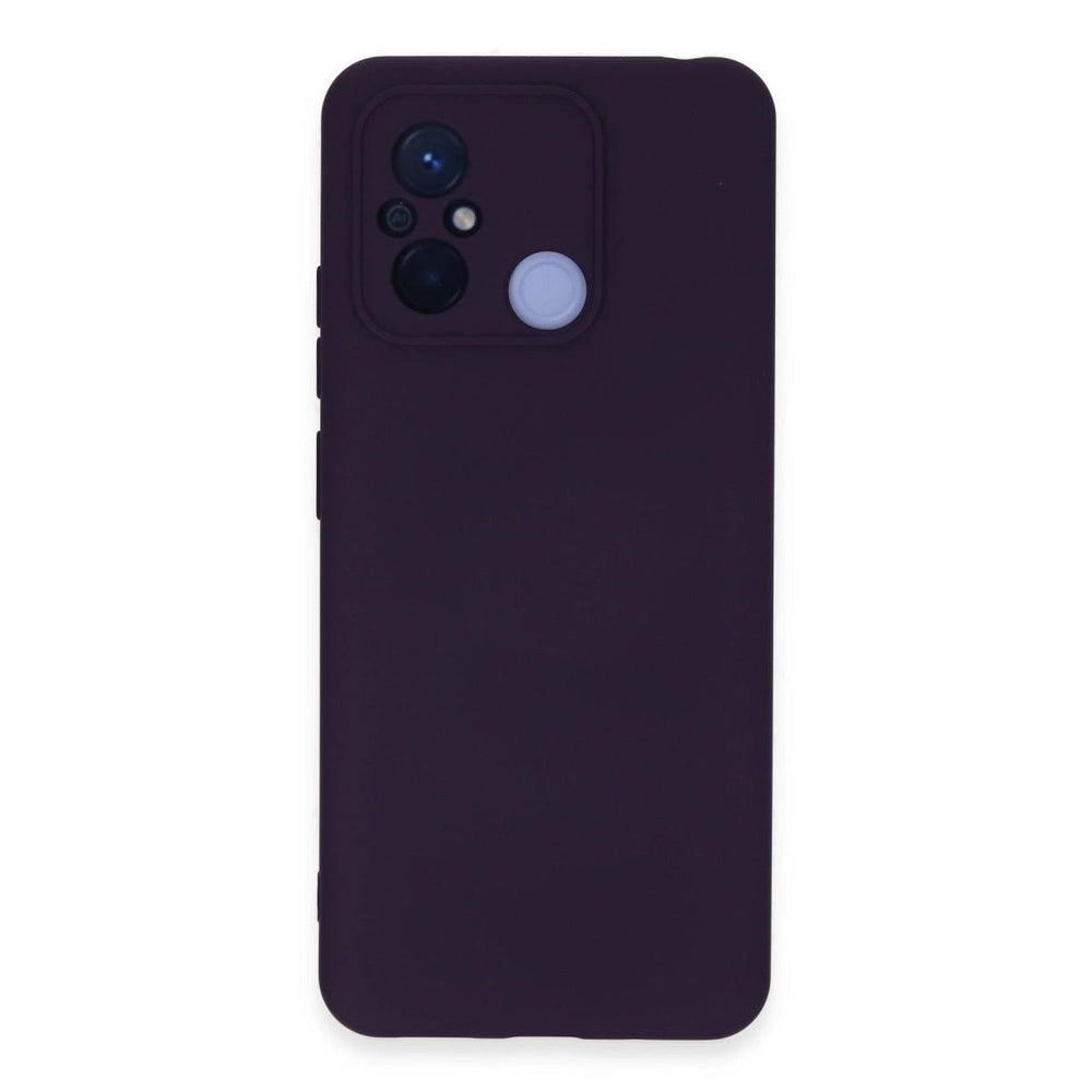 Xiaomi Redmi 12c Kılıf Nano İçi Kadife Silikon - Mor