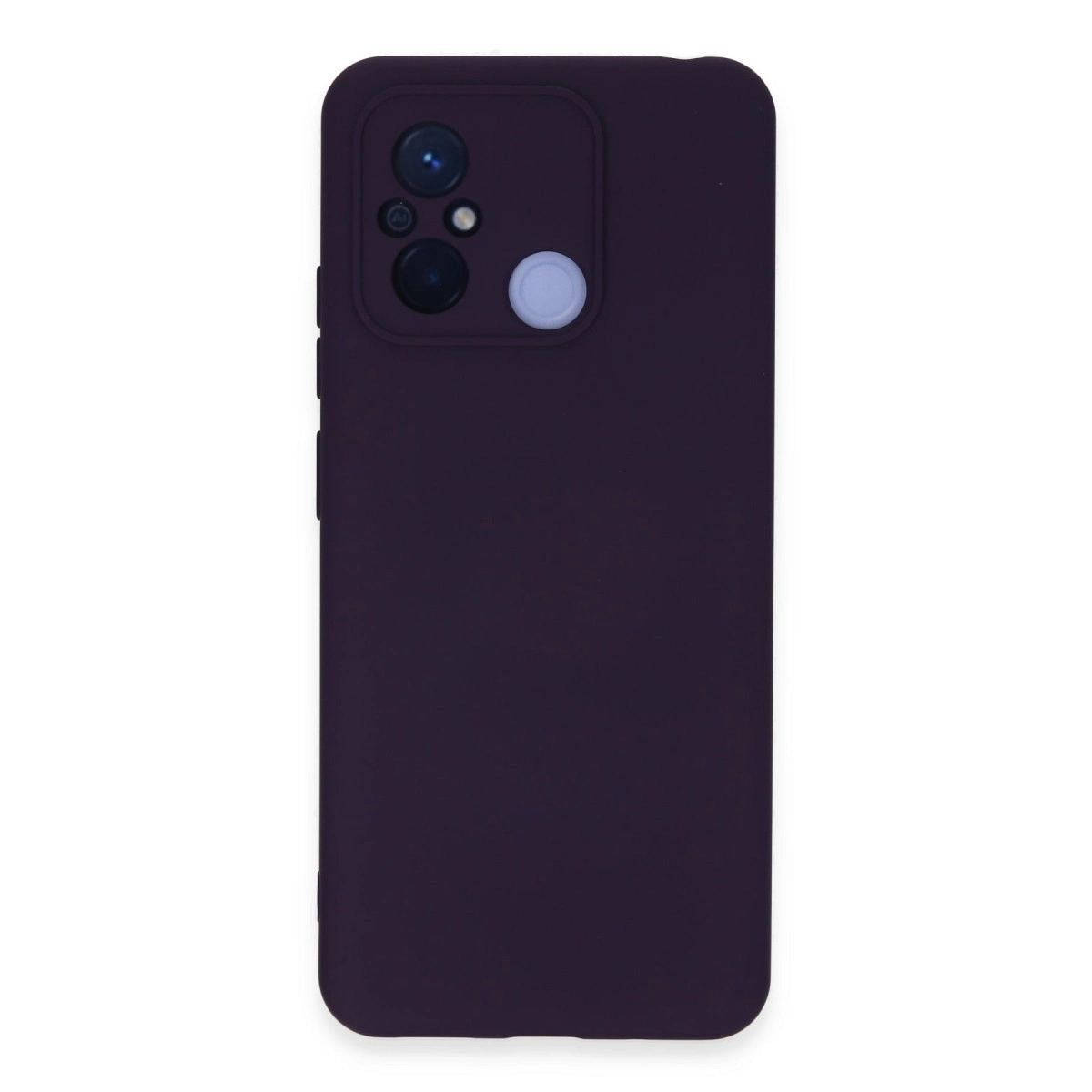 Xiaomi Redmi 12c Kılıf Nano İçi Kadife Silikon - Mor