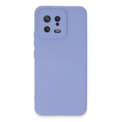 Xiaomi Mi 13 Kılıf Nano İçi Kadife Silikon - Lila