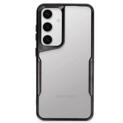 Samsung Galaxy S24 Kılıf Boyi Silikon Kapak - Siyah