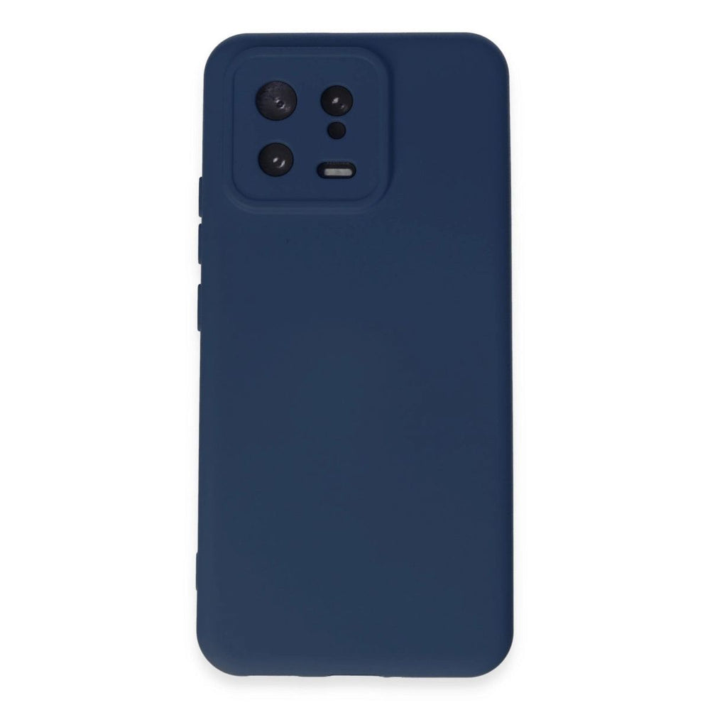 Xiaomi Mi 13 Kılıf Nano İçi Kadife Silikon - Lacivert