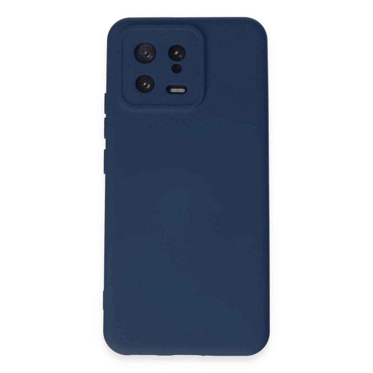 Xiaomi Mi 13 Kılıf Nano İçi Kadife Silikon - Lacivert
