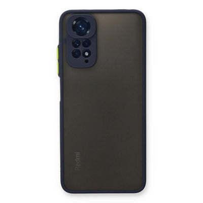 Xiaomi Redmi Note 11 Kılıf Montreal Silikon Kapak - Lacivert