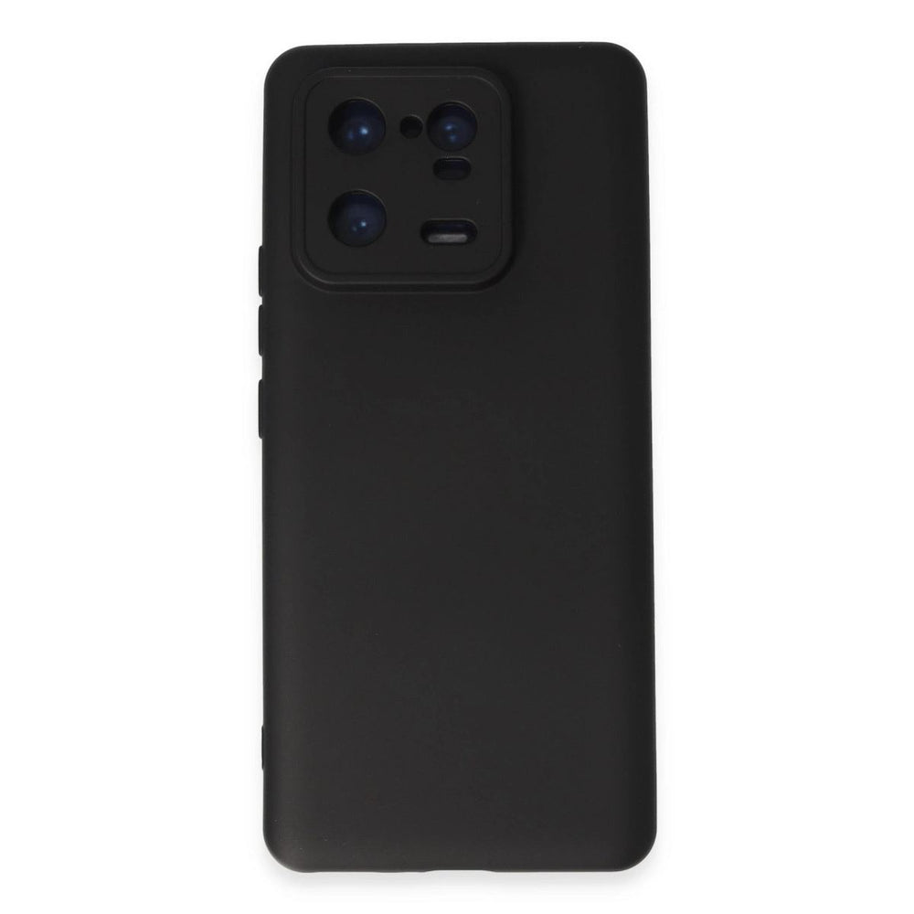 Xiaomi Mi 13 Pro Kılıf Nano İçi Kadife Silikon - Siyah