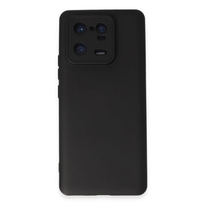 Xiaomi Mi 13 Pro Kılıf Nano İçi Kadife Silikon - Siyah