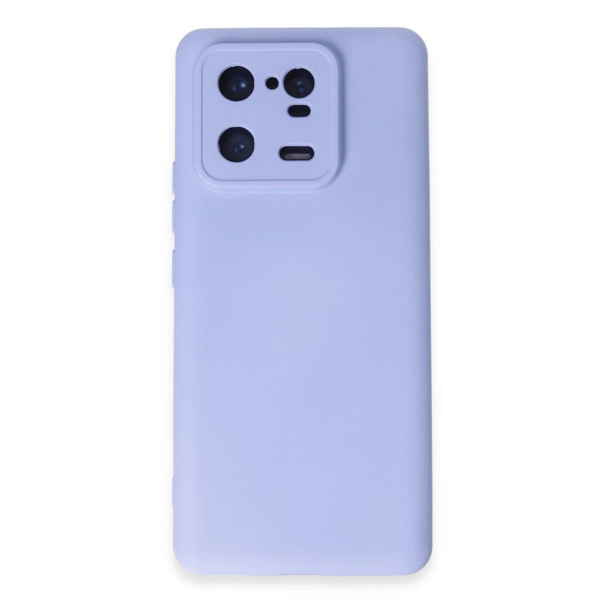 Xiaomi Mi 13 Pro Kılıf Nano İçi Kadife Silikon - Lila