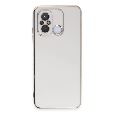 Xiaomi Redmi 12c Kılıf Volet Silikon - Beyaz