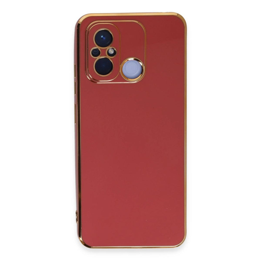 Xiaomi Redmi 12c Kılıf Volet Silikon - Kırmızı