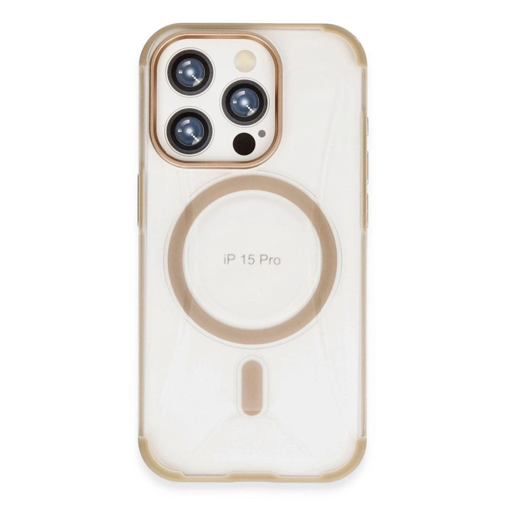 Joko Apple İphone 15 Pro Hilton Magsafe Kapak - Gold